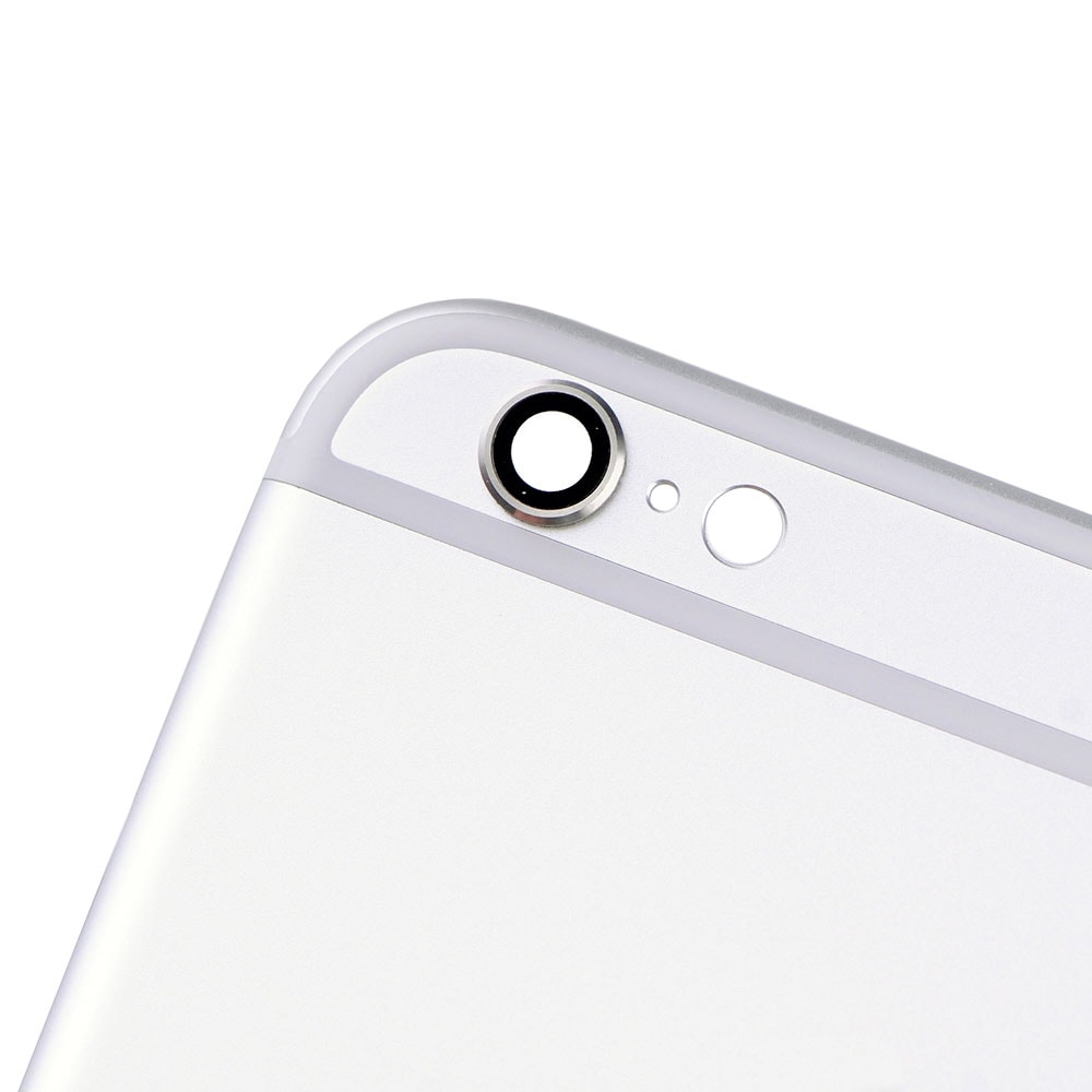 SILVER BACK COVER FOR IPHONE 6S