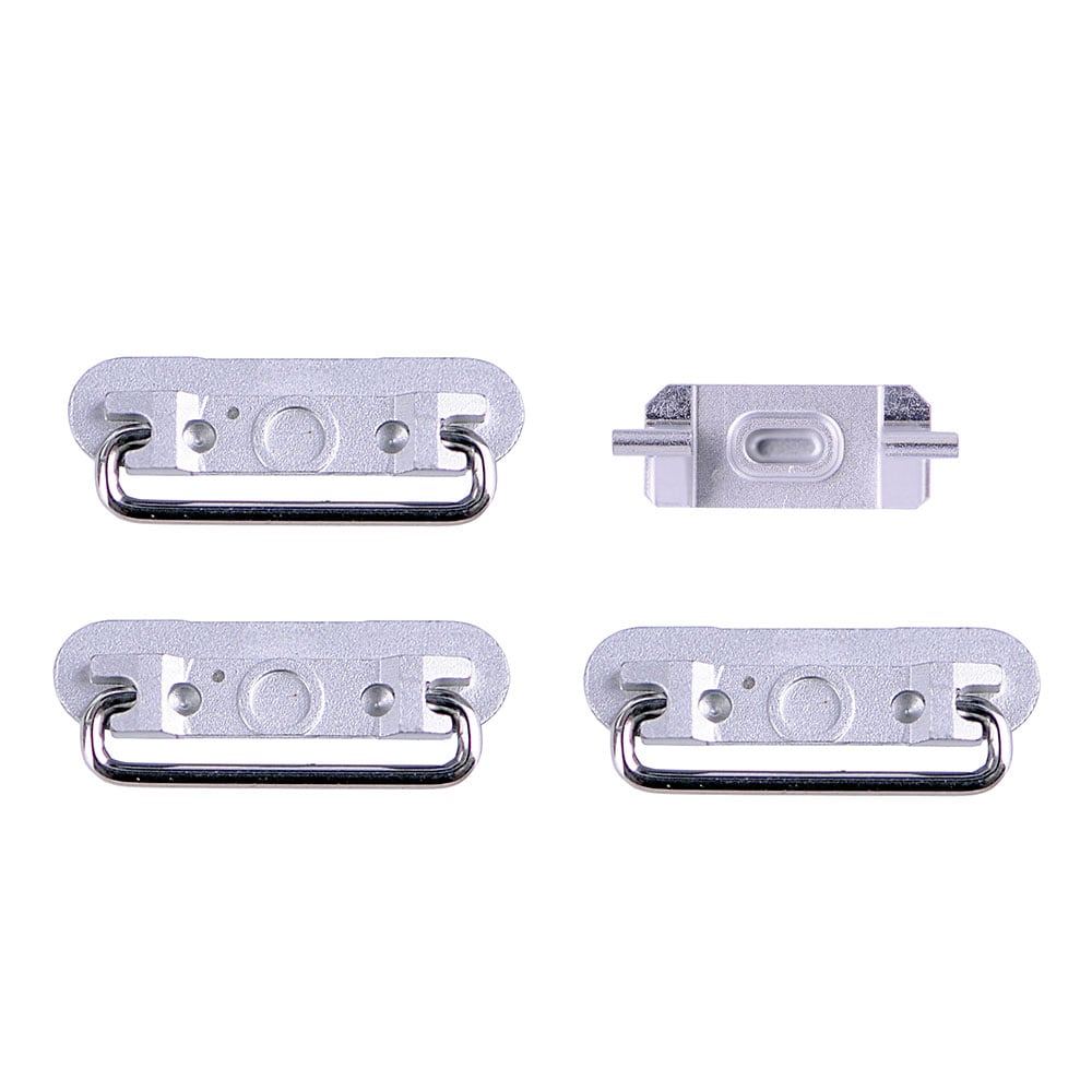 SILVER SIDE BUTTONS SET FOR IPHONE 6S PLUS